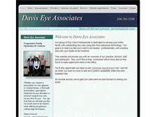 Tablet Screenshot of daviseye.com